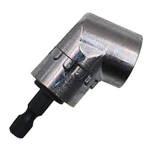 105 Grad rechtwinkliger Schraubendreher-Set, 1/4 Zoll, magnetischer Bit, Sechskantschaft, 65 mm, silberfarben 105 Grad rechtwinkliger Schraubendreher-Set, 1/4 Zoll, magnetischer Bit, Sechskantschaft, 65 mm, silberfarben von KBOLAE