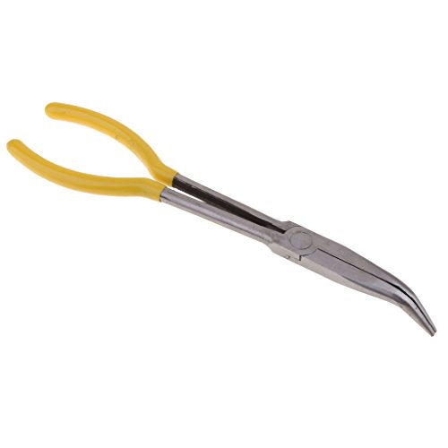 27,9 cm extra lange Spitzzange, gerade gebogene Spitzzange, Handwerkzeuge, 45 Grad 27,9 cm extra lange Spitzzange, gerade gebogene Spitzzange, Handwerkzeuge, 45 Grad von KBOLAE