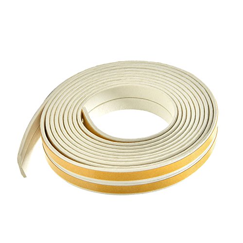 5 m Schaumstoff-Dichtungsband, selbstklebend, für Fenster, Türen, 9 x 2 mm, Weiß, 9 x 2 mm 5 m Schaumstoff-Dichtungsband, selbstklebend, für Fenster, Türen, 9 x 2 mm, Weiß, 9 x 2 mm von KBOLAE