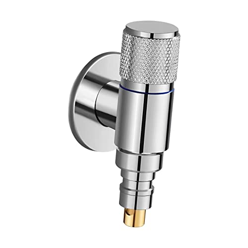 Argent DN15 Wasserhahn für Waschmaschine, massives Messing, silberfarben, Stil DN15 Argent DN15 Wasserhahn für Waschmaschine, massives Messing, silberfarben, Stil DN15 von KBOLAE