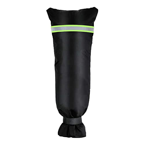 Außenwasserhahn-Abdeckung für den Winter, reflektierend, professionelle Zapfhahnabdeckung, XL, Schwarz Außenwasserhahn-Abdeckung für den Winter, reflektierend, professionelle Zapfhahnabdeckung, XL, Schwarz von KBOLAE