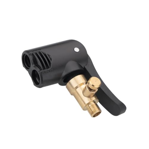 Auto Luftpumpe Düsenadapter Messing Universal Fahrzeug Auto Reifen Ventil Inflator Kopf Clip Konverter Ersatzzubehör von KBOLAE