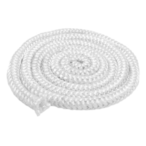 Holzofentürdichtung, feuerbeständig, hohe Temperatur, 3 m, 12 mm x 3 m, Weiß von KBOLAE