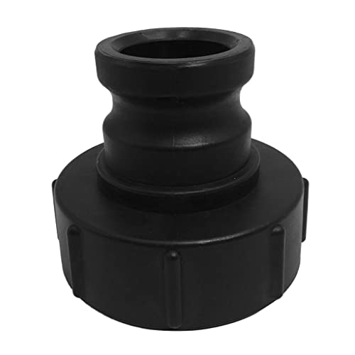 IBC Wassertank-Adapter, Schlauch-Schnellverbinder auf 5,1 cm Stecker, DIY-Armaturen IBC Wassertank-Adapter, Schlauch-Schnellverbinder auf 5,1 cm Stecker, DIY-Armaturen von KBOLAE