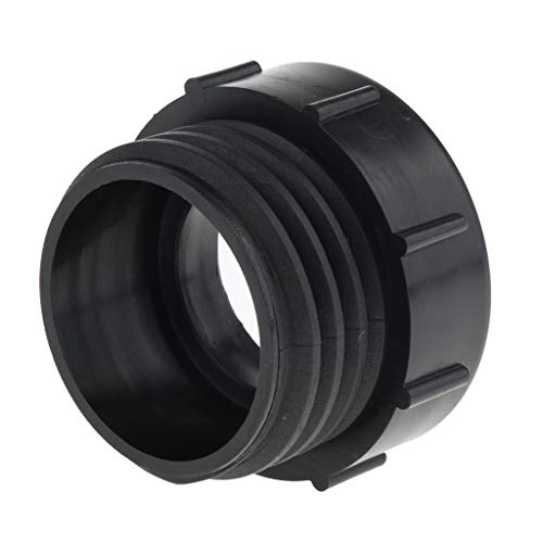 IBC Wassertank-Gartenschlauchadapter-Set, 1000 l, 58 mm Adapter von KBOLAE