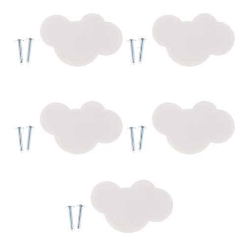 KBOLAE Cartoon Schubladengriff zieht neues Kinderzimmer Dekoration Wolken L von KBOLAE