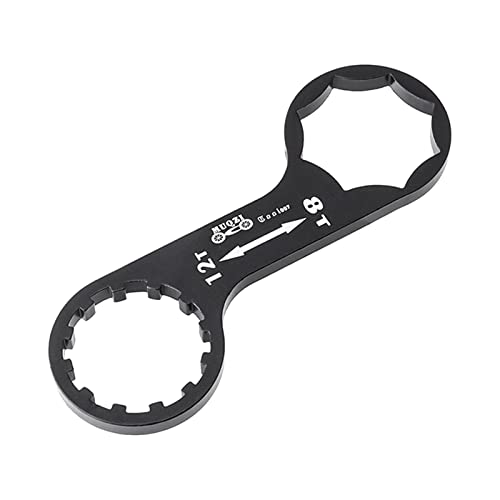 KBOLAE Fahrradgabelkappenschlüssel aus Aluminiumlegierung für XCT RST XCR Schwarz, 105 x 4,6 mm KBOLAE Fahrradgabelkappenschlüssel aus Aluminiumlegierung für XCT RST XCR Schwarz, 105 x 4,6 mm von KBOLAE