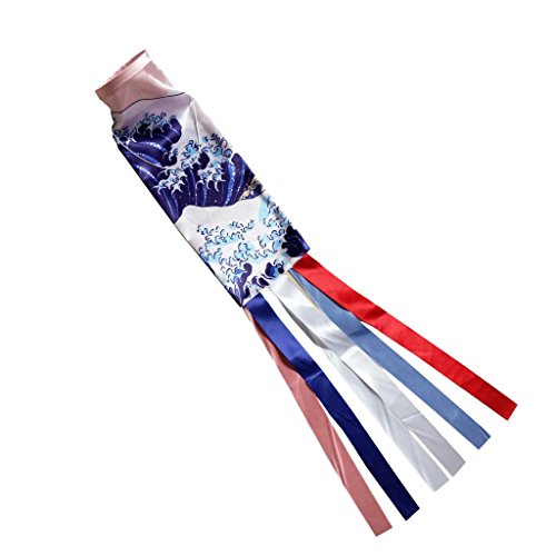 KBOLAE Koi Nobori Karpfen Windsäcke Luftschlangen, bunte Fischflagge, Dekoration, 70 cm, #2 KBOLAE Koi Nobori Karpfen Windsäcke Luftschlangen, bunte Fischflagge, Dekoration, 70 cm, #2 von KBOLAE
