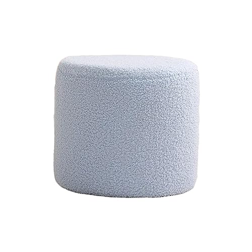 KBOLAE Runder Fußstützen-Hocker, rutschfest, für Tür, Zuhause, Wohnzimmer, blau, 20 x 19 cm KBOLAE Runder Fußstützen-Hocker, rutschfest, für Tür, Zuhause, Wohnzimmer, blau, 20 x 19 cm von KBOLAE