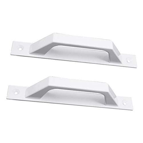KBOLAE Schiebetürgriff-Set, Aluminiumlegierung, für Kleiderschränke, Weiß von KBOLAE