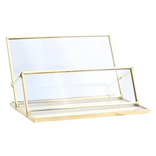 KBOLAE Visitenkartenhalter für den Schreibtisch, 11 x 7 x 6,5 cm, einlagig KBOLAE Visitenkartenhalter für den Schreibtisch, 11 x 7 x 6,5 cm, einlagig von KBOLAE