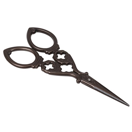 Kreuzstich Europäische Retro Antik Handwerk Legierung Schneiderschere Bronze von KBOLAE