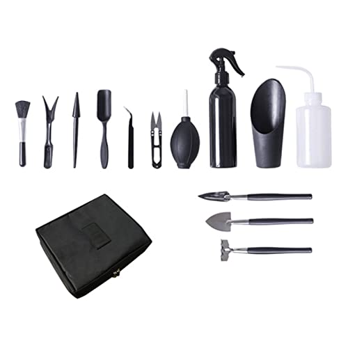 Mini-Garten-Sukkulenten-Umpflanzset, 13-teiliges Werkzeug-Set, vielseitig, langlebig Mini-Garten-Sukkulenten-Umpflanzset, 13-teiliges Werkzeug-Set, vielseitig, langlebig von KBOLAE