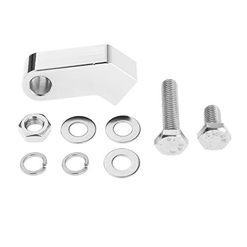 Motorscheinwerfer-Montageblockhalterung für Scheinwerfer mit einem 1,9 cm Innendurchmesser, Chrom Motorscheinwerfer-Montageblockhalterung für Scheinwerfer mit einem 1,9 cm Innendurchmesser, Chrom von KBOLAE