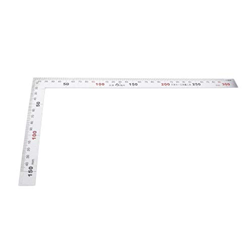 Quadratisches Edelstahl-Messlineal, Ingenieur, Tischler, Holzbearbeitungswerkzeug Quadratisches Edelstahl-Messlineal, Ingenieur, Tischler, Holzbearbeitungswerkzeug von KBOLAE