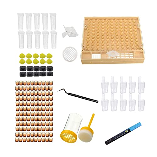 Queen Bee Aufzuchtsystem Kit zum Legen von Eiern zum Aufziehen von Königinnen Imkerwerkzeug Queen Bee Aufzuchtsystem Kit zum Legen von Eiern zum Aufziehen von Königinnen Imkerwerkzeug von KBOLAE