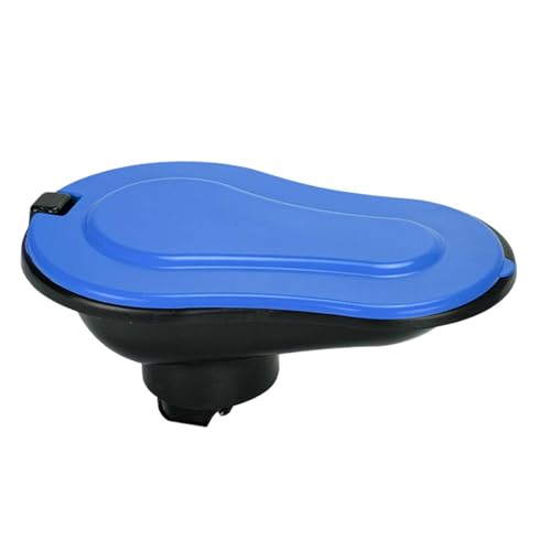 Tragbare Toilette Arbeiter Toilette für Baustelle Haus Dekoration Innen Blau Länge 37,5cm Tragbare Toilette Arbeiter Toilette für Baustelle Haus Dekoration Innen Blau Länge 37,5cm von KBOLAE