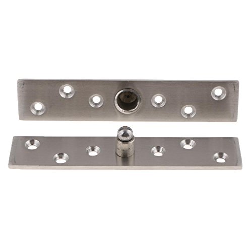 Verdecktes 360-Grad-Drehscharnier aus Edelstahl, Drehtürscharnier, 150 x 30 x 4 mm von KBOLAE