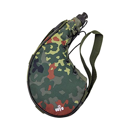 Wasserflasche Armee Camping Flachmann für Jagd Trekking Camouflage Rot 28 x 13 x 4,8 cm Wasserflasche Armee Camping Flachmann für Jagd Trekking Camouflage Rot 28 x 13 x 4,8 cm von KBOLAE