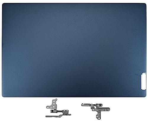 Ersatz-LCD-Rückabdeckung mit Scharnieren für Lenovo Ideapad 5-15ITL05 5-15IIL05 5-15ARE05 Serie Laptop 5CB0Z31048, Dunkelblau von KBRPARTS