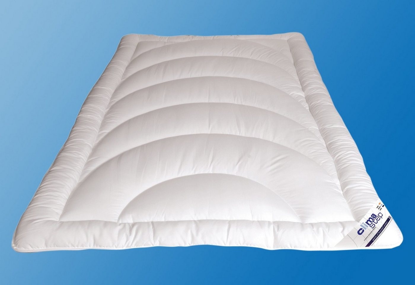 Microfaserbettdecke, CLIMASTEP, für Allergiker geeignet (Hausstauballergiker), KBT Bettwaren, Füllung: 100% Polyester, Bezug: 100% Polyester, Optimales Klima im Bett, Bettdecke 135x200, 155x220 cm von KBT Bettwaren