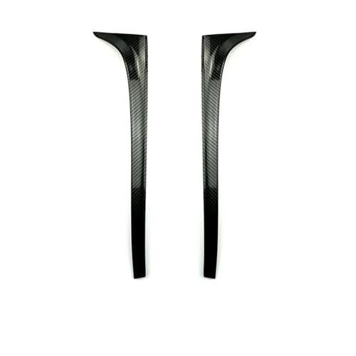 Auto Spoiler Für 7 MK7 GT 2014 2015 2016 2017 2018 2Pcs Schwarz Hinten Fenster Seite Spoiler Flügel Trim Auto Heckflügel(Carbon Fiber Look) von KBXBEZDZW