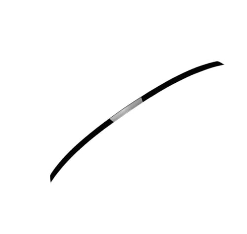 Auto Spoiler Für A4 B9 2017-2024 S4 Hinten Schwanz Flügel Spoiler Außen Dekoration Auto Heckflügel(Gloss Black) von KBXBEZDZW