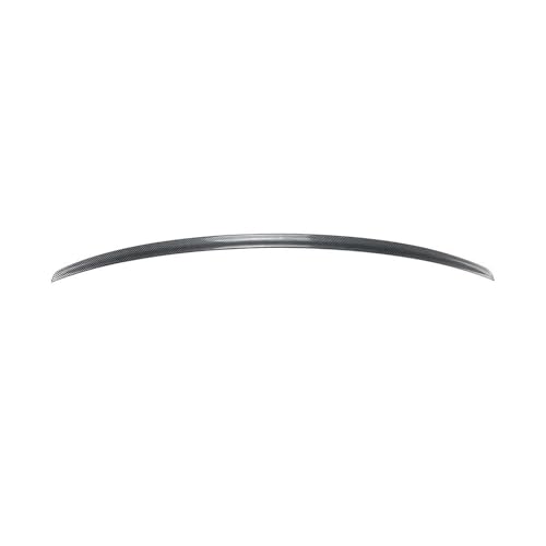 Auto Spoiler Für A4 S4 B8 2009-2016 Hinten Stamm Dach Deckel Spoiler Flügel Schwanz Heckklappe Splitter Lip Spoiler Fit Auto Heckflügel(Carbon Fiber look) von KBXBEZDZW