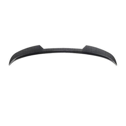 Auto Spoiler Für Fiesta Für ST-LINE MK7 Nur 2008-2012 ABS Spoiler Kappe Hinten Flügel Add-on Hinten Lip Spoiler Dekoration Auto Heckflügel(Carbon Look) von KBXBEZDZW
