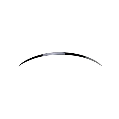 Auto Spoiler Für W206 C Für Klasse 4 Tür W206 C300 C43 C63 C200 Für AMG 2022+ Heckspoiler Flügel Zubehör Spoiler Auto Heckflügel(Glossy Black) von KBXBEZDZW