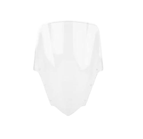 KBXBEZDZW Moto Windschutzscheibe Für FZ1S FZ1 FZ-1 1000 S 2006-2011 Double Bubble Windschutzscheibe Motorradzubehör Verkleidung Deflektor Windschutzscheibe Motorrad Deflektor Spoiler(Clear) von KBXBEZDZW
