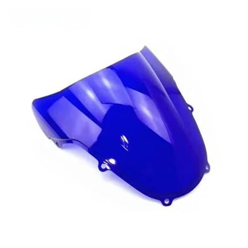 KBXBEZDZW Moto Windschutzscheibe Für GSXR Für GSX-R Für GSX R 1000 600 750 K1 K2 2000 2001 2002 2003 Motorrad Double Bubble Teile Windschutzscheibe Geeignet Motorrad Deflektor Spoiler(1) von KBXBEZDZW