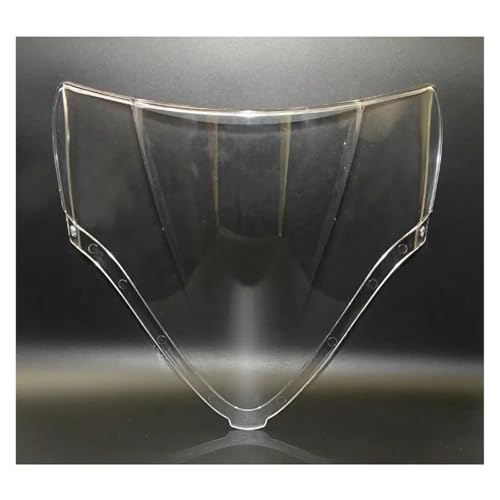 KBXBEZDZW Moto Windschutzscheibe Für Hayabusa Für GSXR1300 Für GSX1300R 2008-2020 Windschutzscheibe Windschutz Luftstrom Windabweiser Visier Visier Glas Motorrad Deflektor Spoiler(Clear) von KBXBEZDZW