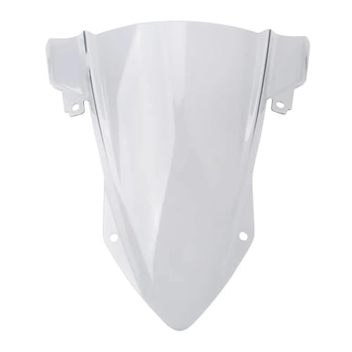 KBXBEZDZW Moto Windschutzscheibe Für S1000RR S1000 RR 2019 2020 2021 2022 23 Motorrad Teile Double Bubble Frontscheibe Windschutzscheibe Schild Windabweiser Motorrad Deflektor Spoiler(Gray) von KBXBEZDZW