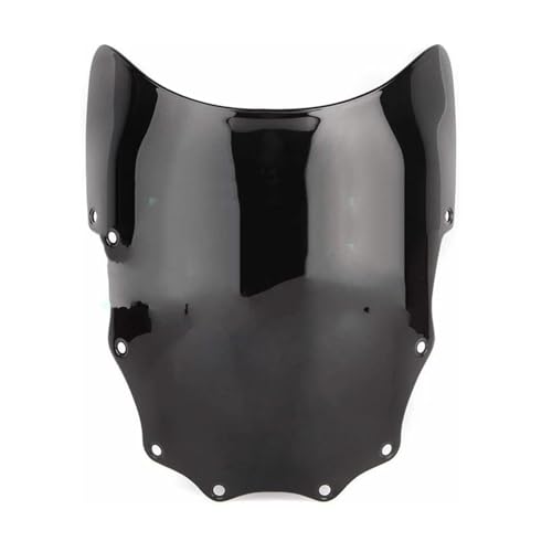 Moto Windschutzscheibe Für Ninja 500R EX Für GPZ 500 EX500 Für GPZ500 1987-2009 Motorrad Windschutzscheibe Windschutz Verkleidung 2004 2005 2006 2007 2008 2009 Motorrad Deflektor Spoiler(Zwart) von KBXBEZDZW