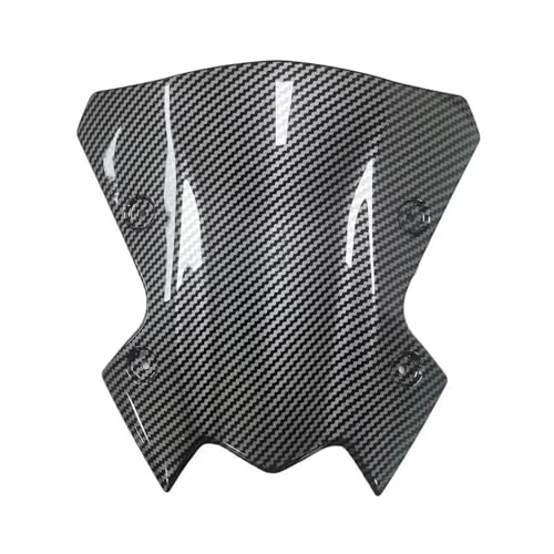 Moto Windschutzscheibe Für Z900 2020-2022 2023 Front Kunststoff Wind Schild Bildschirm Deflektoren Carbon Fiber Look Motorrad Windschutzscheibe Windschutz Motorrad Deflektor Spoiler(Carbon Fiber Look) von KBXBEZDZW