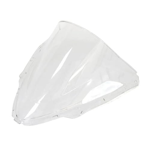 Moto Windschutzscheibe Für ZX-6R ZX6R Für NINJA 6R 2024 Motorrad Erhöhte Version Bildschirm Windschutzscheibe Verkleidung Windschutzscheibe Schallwand Windabweiser Motorrad Deflektor Spoiler(Gray) von KBXBEZDZW