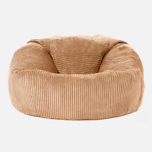 Corduroy Bean Bag Chair Cover Washable Soft Beanbag Cover (No Filler) Toys Bean Bag Cover Kids Stuffed Toy Organizers and Storage for Kids and Adults Soft Premium Corduroy Plush(Lavender) von KBZSlyn