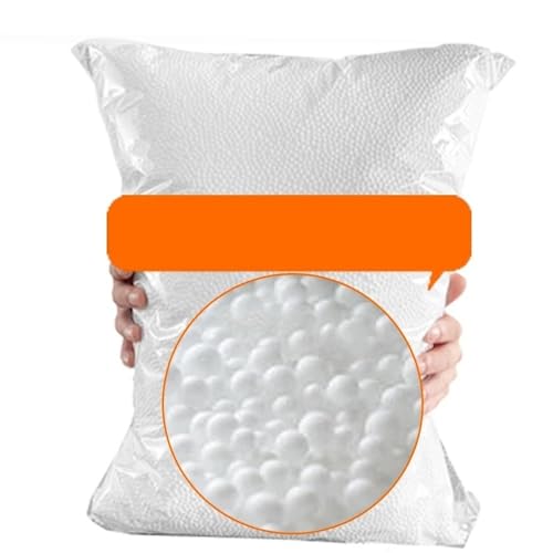 KBZSlyn Sitzsack-Nachfüllung -22 l 3–5 mm EPS-Kugel Pouf-Füllung Schaumstoff Polystyrol Sitzsack Sofa Stuhl Kissen Füllung Lounge Ottomane Füllung Kunstschnee weich KBZSlyn Sitzsack-Nachfüllung -22 l 3–5 mm EPS-Kugel Pouf-Füllung Schaumstoff Polystyrol Sitzsack Sofa Stuhl Kissen Füllung Lounge Ottomane Füllung Kunstschnee weich von KBZSlyn
