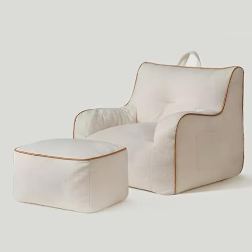 KBZSlyn Sitzsäcke for Kinder und Erwachsene (ohne Füllmaterial) Leichter Kindersofa-Sessel for Lesen, for Kinder, for Lesen, for Mädchen oder Jungen(One Set) von KBZSlyn