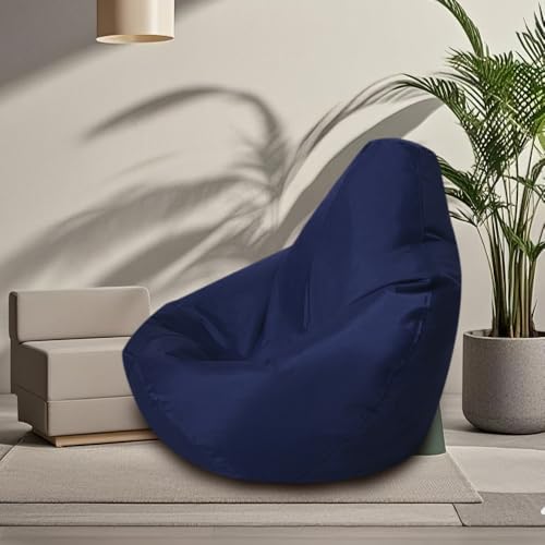 Outdoor-Bean-Bean-Bean-Bean-Bean-Bean-Bean-Bean-Tasche, wasserdicht, schwimmend, übergroße Entspannung, weiche Loung für Erwachsene, Kinder, Teen, Marineblau, Größe 100 Outdoor-Bean-Bean-Bean-Bean-Bean-Bean-Bean-Bean-Tasche, wasserdicht, schwimmend, übergroße Entspannung, weiche Loung für Erwachsene, Kinder, Teen, Marineblau, Größe 100 von KBZSlyn