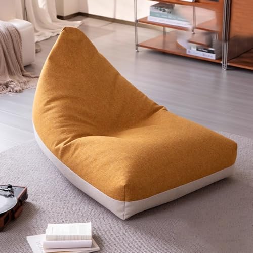 Sitzsackbezug (ohne Füllung), Ersatzbezug aus Mischgewebe, strapazierfähiger Lounge-Stoffsack for Spielzimmer, Wohnzimmer oder Kinderzimmer, Dekoration, gemütliche Möbel for Wohnzimmer, Schlafsaal und von KBZSlyn
