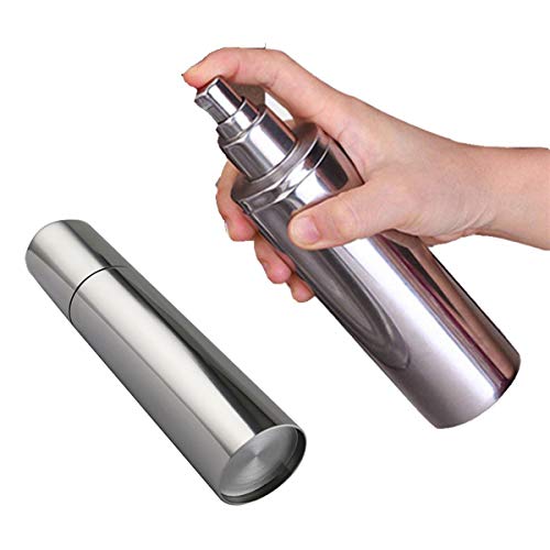 KBstore Essig Ölsprüher Pumpe Öl-Zerstäuber Essig-Zerstäuber Edelstahl Flaschen - Olivenöl Spray Spender Küche Werkzeug für BBQ/Salat/Brot Backen/Grill - 250 ml #2 von KBstore