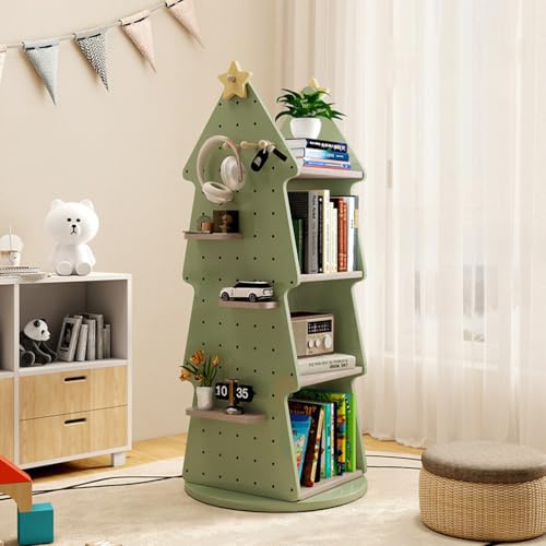 KCCRHIN Kinderregal Im Weihnachtsbaumförmiges, Spielzeugregal 3/4-Stöckiges,Bücherregal Aus Massivholz, Aufbewahrungsregal Bilderbuchregal Für Kinderzimmer & Kindergarten,4 Tier KCCRHIN Kinderregal Im Weihnachtsbaumförmiges, Spielzeugregal 3/4-Stöckiges,Bücherregal Aus Massivholz, Aufbewahrungsregal Bilderbuchregal Für Kinderzimmer & Kindergarten,4 Tier von KCCRHIN