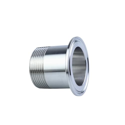 1/2" SS304 Stainless Steel Male Threaded Ferrule 34mm Pipe Fitting Tri clamp 1/2" SS304 Stainless Steel Male Threaded Ferrule 34mm Pipe Fitting Tri clamp von KCDFDVJFBM