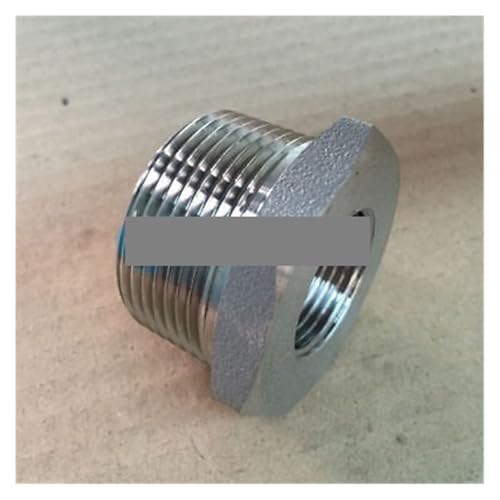 1-1/4" NPT Male x 3/4" NPT Female 304 Stainless Steel Reducing Bush Forged Pipe Fitting 3000 PSI Water Gas Oil von KCDFDVJFBM