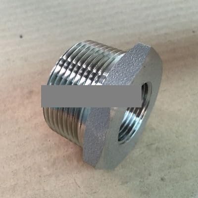1" NPT Male x 1/4" NPT Female 304 Stainless Steel Reducing Bush Forged Pipe Fitting 3000 PSI Water Gas Oil 1" NPT Male x 1/4" NPT Female 304 Stainless Steel Reducing Bush Forged Pipe Fitting 3000 PSI Water Gas Oil von KCDFDVJFBM