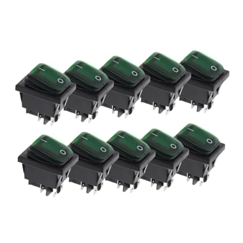 10PCS 2D4P-GREEN 220V KCD4 Latching Switch Four Feet ON OFF Red Green With Lights 4PIN 10PCS 2D4P-GREEN 220V KCD4 Latching Switch Four Feet ON OFF Red Green With Lights 4PIN von KCDFDVJFBM