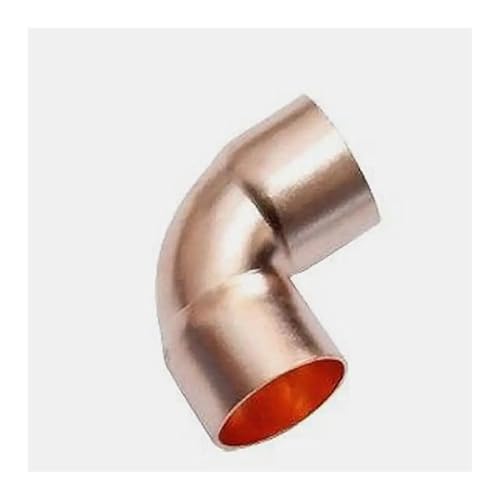 15mm Inner Dia x1.2mm Thickness Scoket Weld Copper End Feed 90 Deg Elbow Coupler Plumbing Fitting Water Gas Oil von KCDFDVJFBM