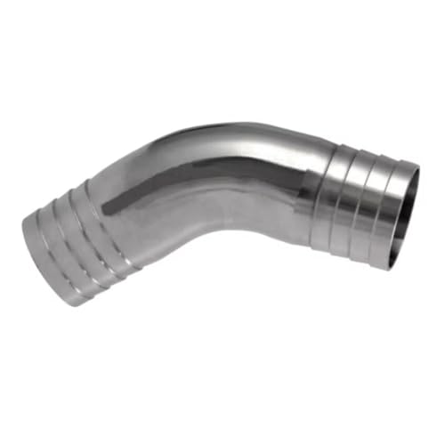 1PC Fit Tube ID 16mm Barbed Equal 45 Degree Elbow 304 Stainless Steel Pipe Fitting von KCDFDVJFBM